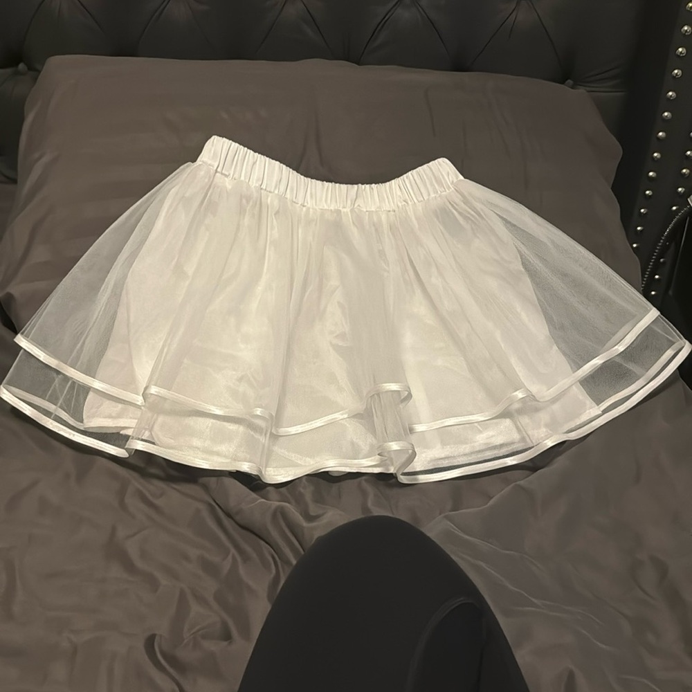 White custom tutu